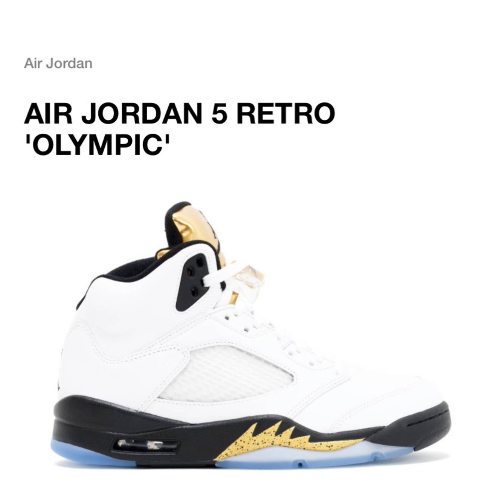 Air Jordan 5 Retro ‘Olympic’